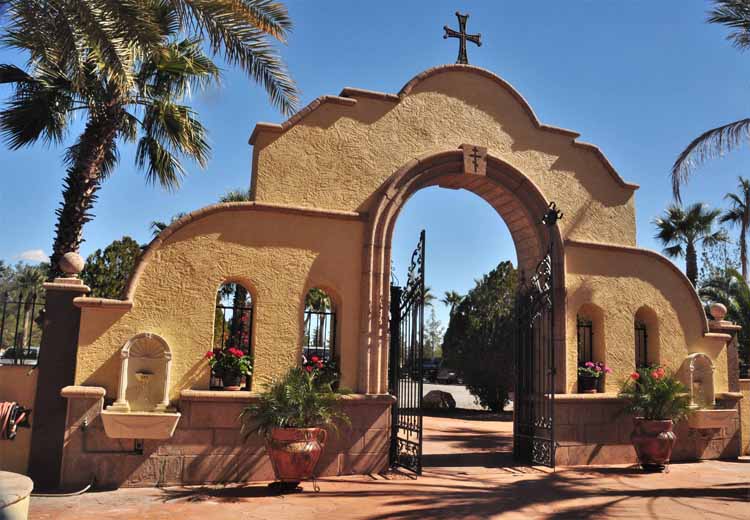entrance gate